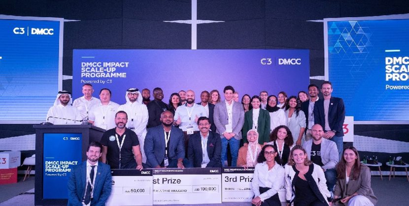 UAE DMCC awards AI Blockchain EatCloud start-up Impact scale up program winner prize