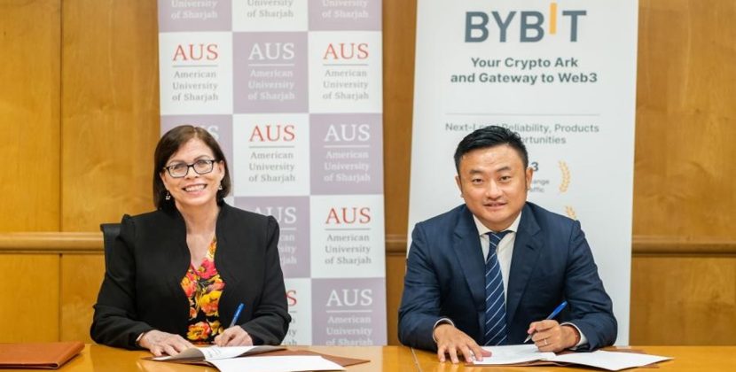 UAE based Bybit crypto exchange contributes $272,000 for American University of Sharjah scholarship fund