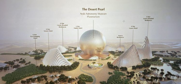 A new real estate tokenization project launched in UAE, the Desert Pearl luxury project