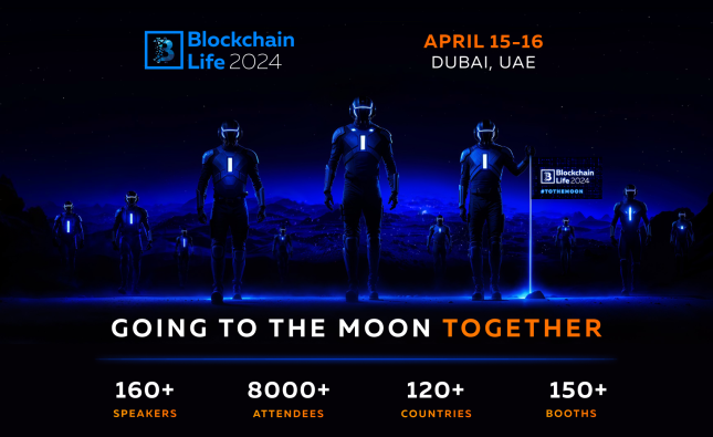Blockchain Life brings 8,000 crypto enthusiasts to Dubai UAE