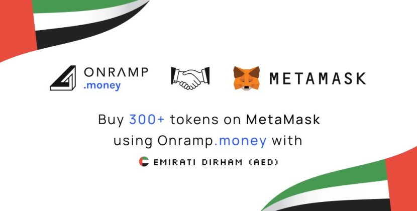 Onramp Money and Metamask offer crypto purchases in UAE currency