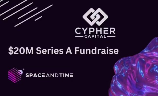 UAE Cypher Capital invests in AI and Blockchain SxT $20 million series A round