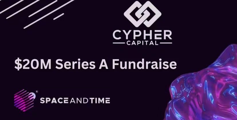 UAE Cypher Capital invests in AI and Blockchain SxT  $20 million series A round