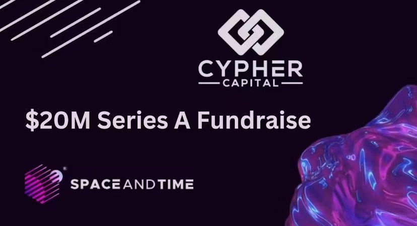 UAE Cypher Capital invests in AI and Blockchain SxT  $20 million series A round