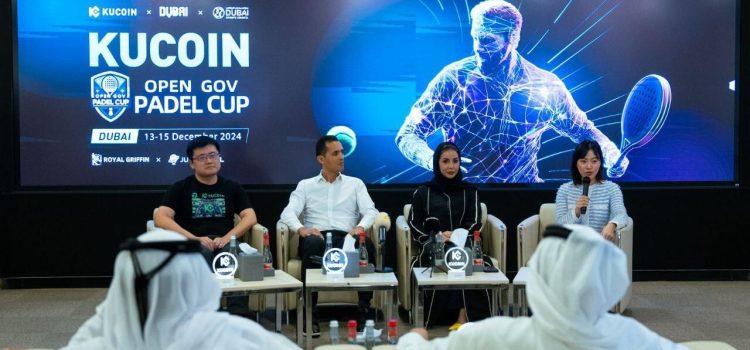 Kucoin sponsors Dubai sports council launch Open Padel Cup