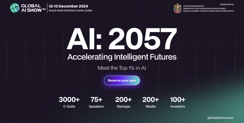 The Global AI Show debuts in Dubai on December 12th