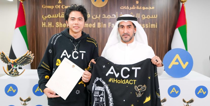 ACET Blockchain DeFi platform and H.H. Sheikh Al Qassimi of UAE for digital payments offering