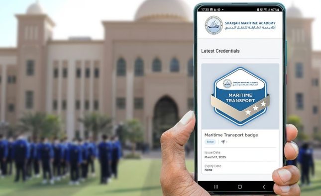 Sharjah Maritime academy launched Blockchain micro credentials