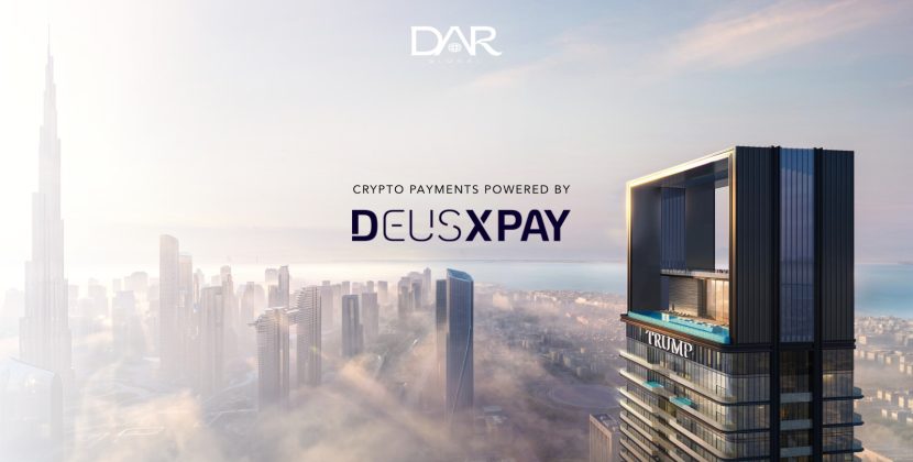 UAE Deus X Pay enables crypto payments for Trump Tower Dubai