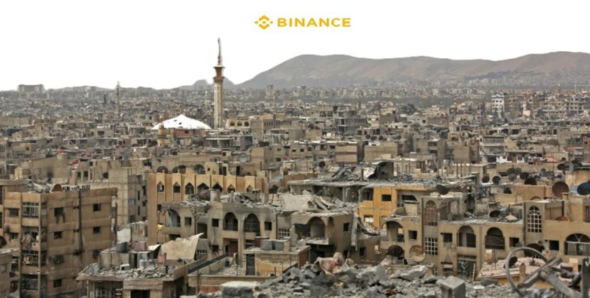 Binance now serving Syria with crypto