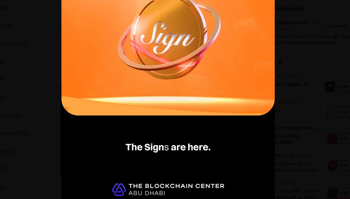 Blockchain company Sign to drive decentralized digital records in Abu Dhabi