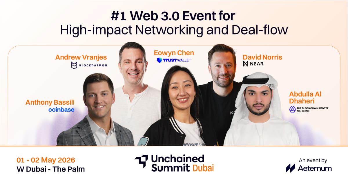 Unchained Summits returns to Dubai in May with expert speakers