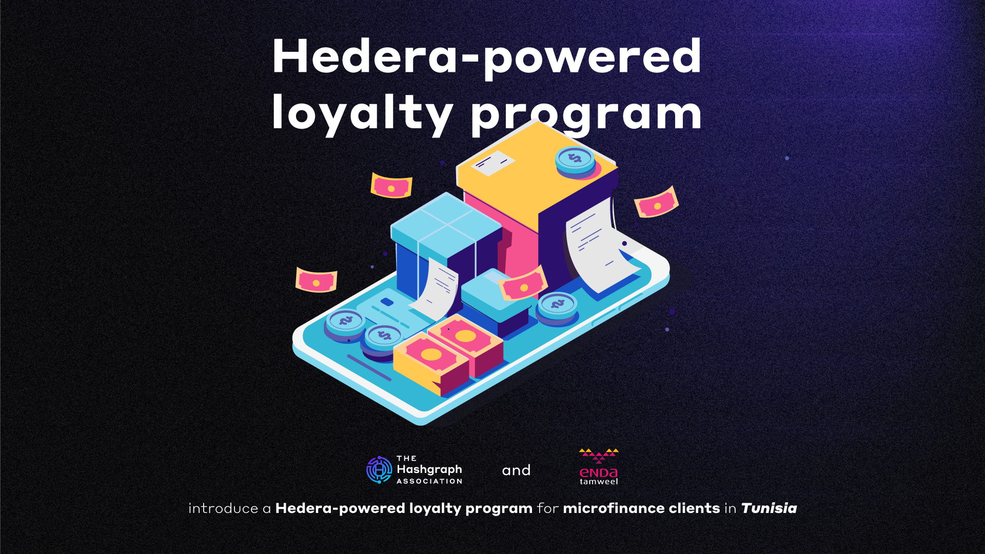 Tunisian Enda Tamweel and The Hashgraph Association enable blockchain loyalty solution for small businesses