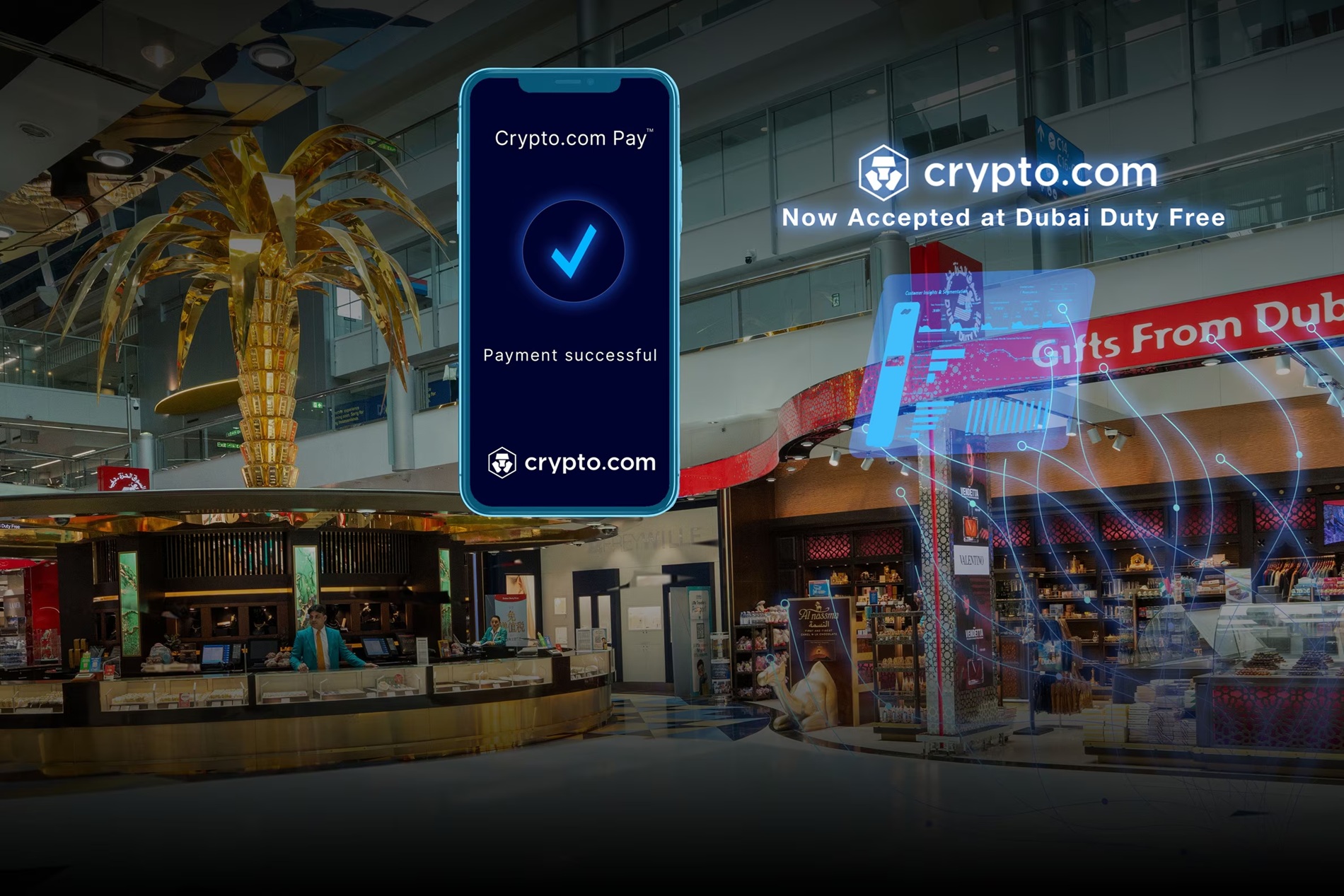 Dubai Duty Free and Crypto.com offer crypto payments to UAE residents