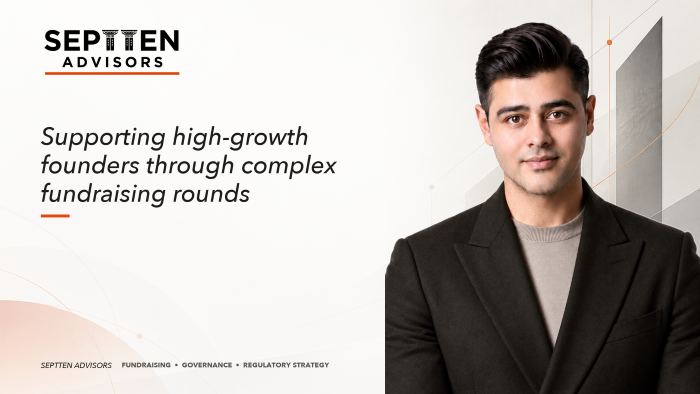 Septten Advisors provides specialist support for Fundraising Rounds