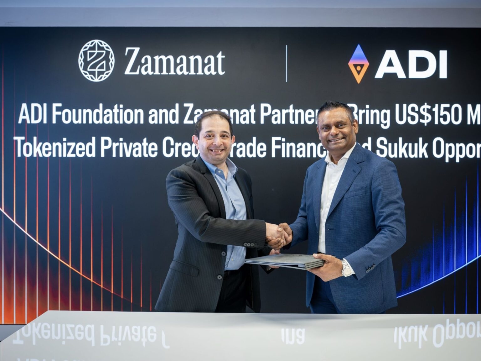 UAE ADI Foundation and Zamanat to put up to $150 million of tokenized assets on chain